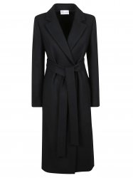 REDValentino Gabardine Trench Coat With Butterfly Cut Outs
