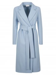REDValentino Gabardine Trench Coat With Butterfly Cut Outs