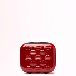 Lulu guinness red online vanity case